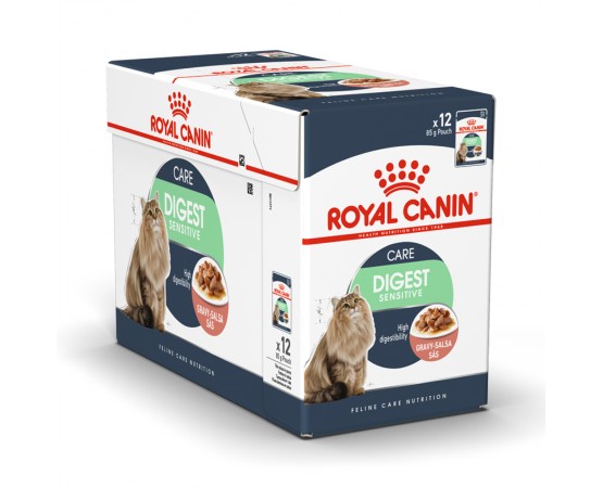 Royal Canin Feline Care Nutrition Digest Sensitive Gravy 4 x 12 x 85 g