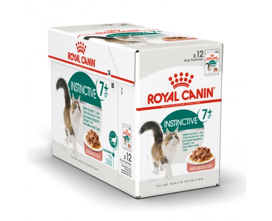 Royal Canin Feline Health Nutrition Instinctive 7+ Gravy 4 x 12 x 85 g