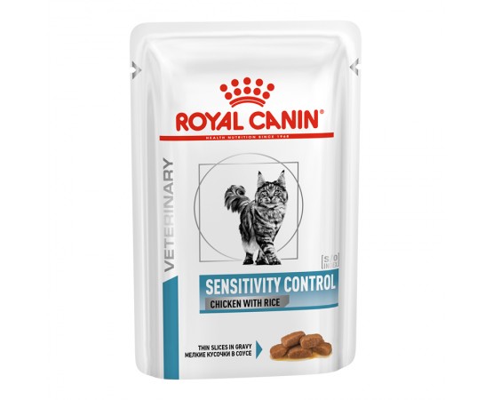 Royal Canin VHN Cat Sensitivity Control Huhn & Reis 4 x 12 x 85 g