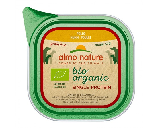 Almo Nature Bio Organic Single Protein Huhn 11 x 150 g