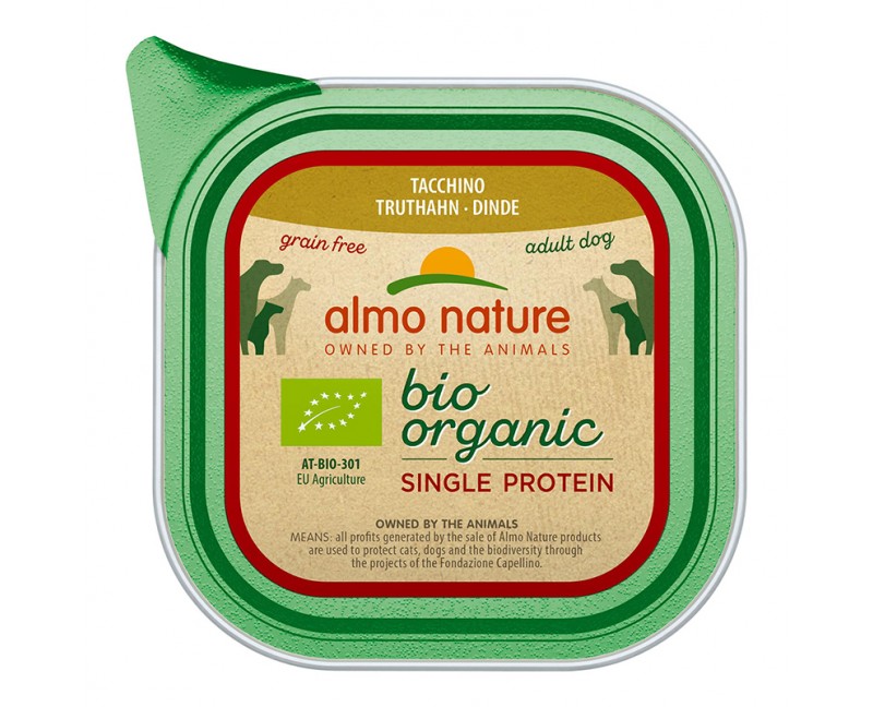 Almo Nature Bio Organic Single Protein Truthahn 11 x 150 g