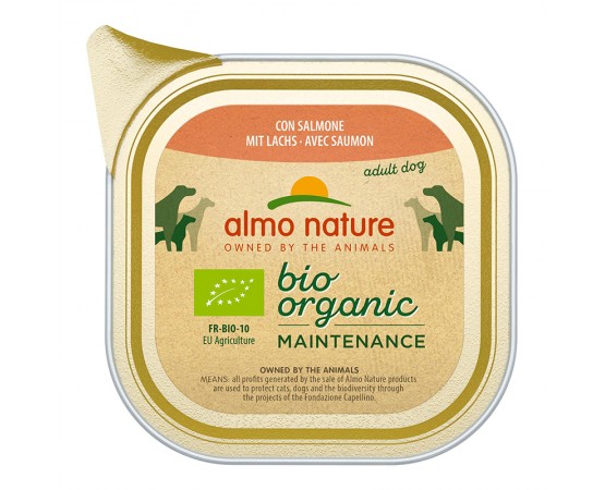 Almo Nature Bio Organic Maintenance mit Lachs 32 x 100 g