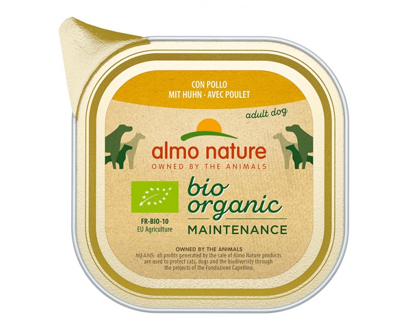 Almo Nature Bio Organic Maintenance mit Huhn 32 x 100 g