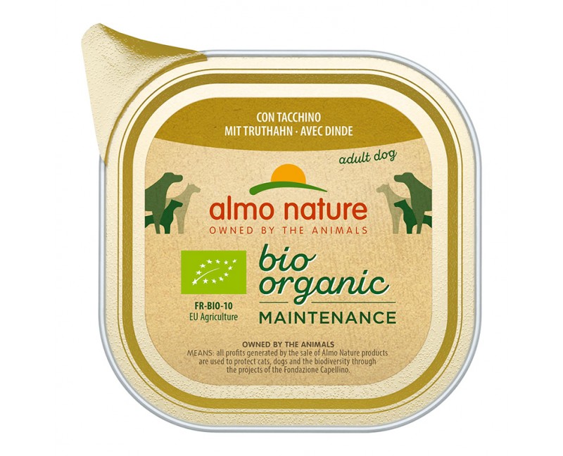 Almo Nature Bio Organic Maintenance mit Truthahn 32 x 100 g