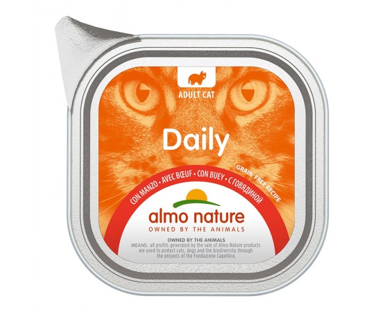 Almo Nature Daily Menu - Schale Rind 32 x 100 g