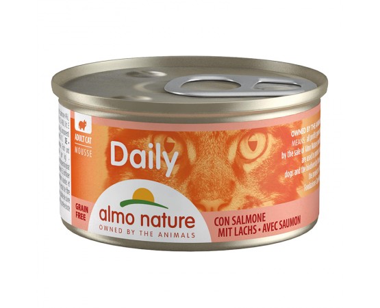 Almo Nature Daily Menu Mousse - Dose Lachs 24 x 85 g
