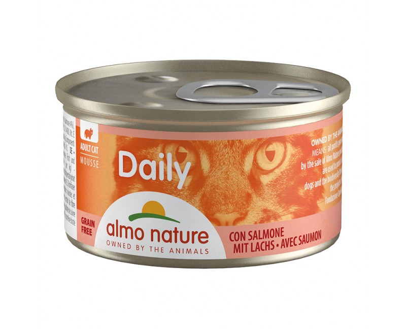 Almo Nature Daily Menu Mousse - Dose Lachs 24 x 85 g