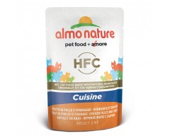 Almo Nature HFC Jelly - Beutel Hühnerfilet & Käse 24 x 55 g