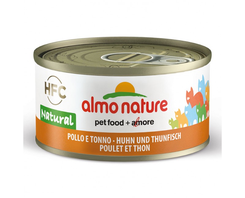 Almo HFC Natural - Dose Huhn & Thunfisch 24 x 70 g