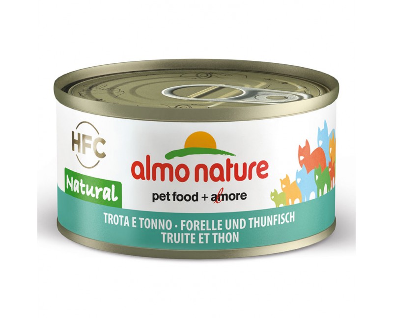 Almo HFC Natural - Dose Forelle & Thunfisch 24 x 70 g
