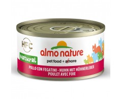 Almo HFC Natural - Dose Huhn & Hühnerleber 24 x 70 g