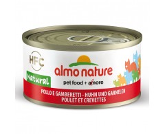 Almo HFC Natural - Dose Huhn & Garnelen 24 x 70 g