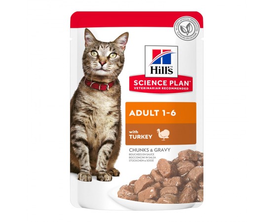 Hill's Science Plan Cat Adult Nassfutter Truthahn 12 x 85g