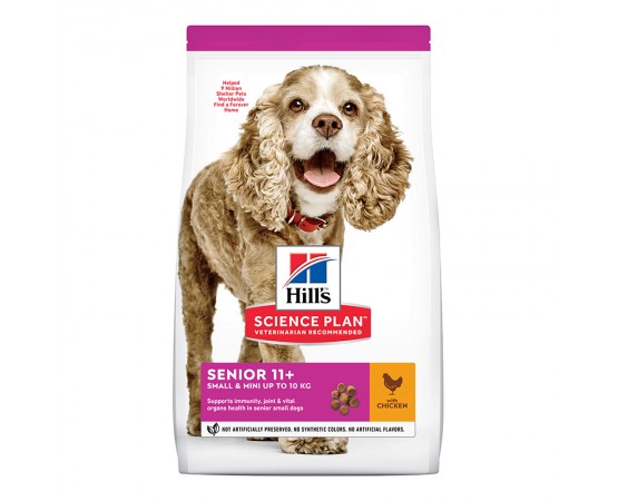 Hill's Science Plan Dog Senior 11+ Small & Mini Trockenfutter Huhn 1.5kg