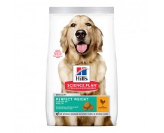 Hill's Science Plan Dog Adult Perfect Weight Large Breed Trockenfutter Huhn 12kg