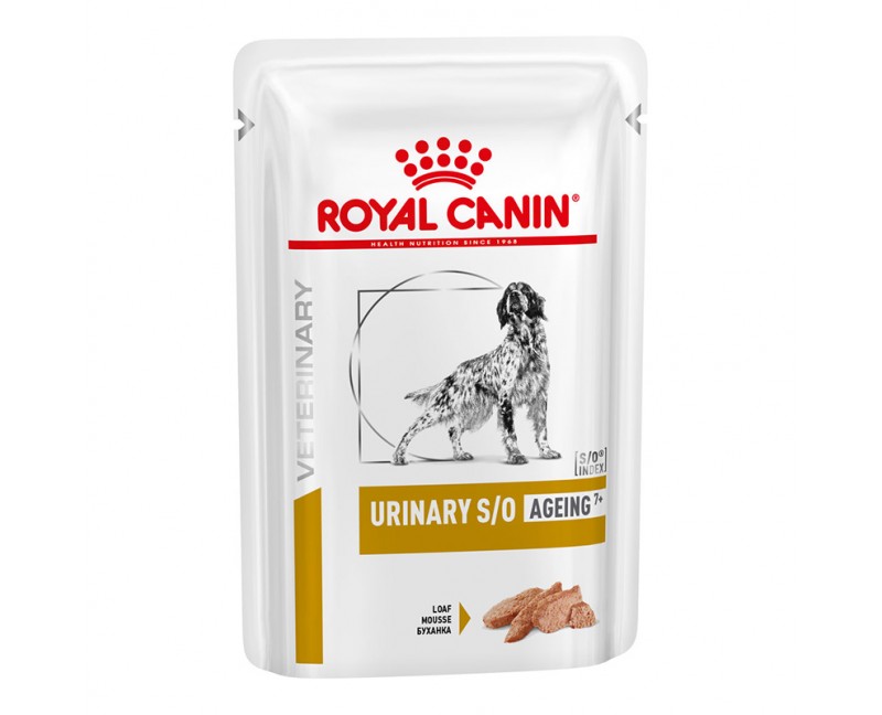 Royal Canin VHN Dog Urinary S/O Ageing 7+ 4 x 12 x 100 g