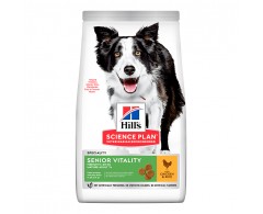 Hill's Science Plan Dog Mature Adult 7+ Senior Vitality Medium Huhn