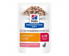 Hill's Prescription Diet Feline c/d Multicare Stress mit Lachs 12 x 85 g