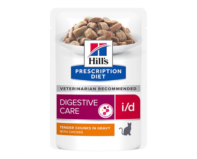 Hill's Prescription Diet Feline i/d zarte Stücke in Sauce mit Huhn 12 x 85 g