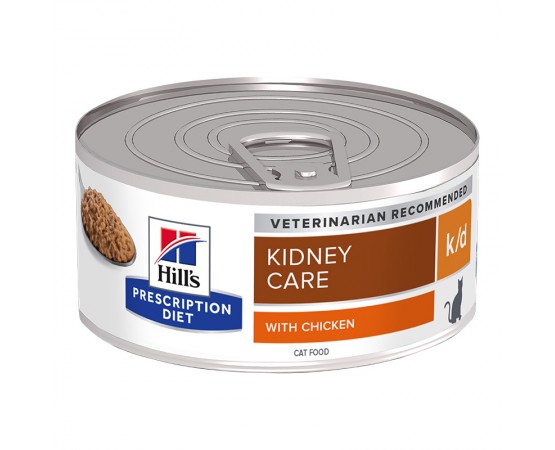 Hill's Prescription Diet Feline k/d mit Huhn feingehackt 24 x 156 g