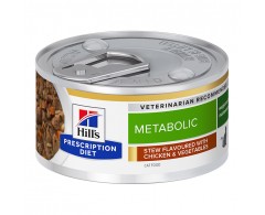 Hill's Prescription Diet Feline Metabolic Ragout mit Huhn & Gemüse 24 x 82 g