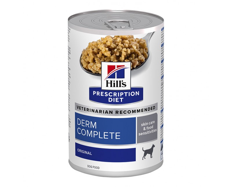 Hill's Prescription Diet Canine Derm Complete 12 x 370 g Dose