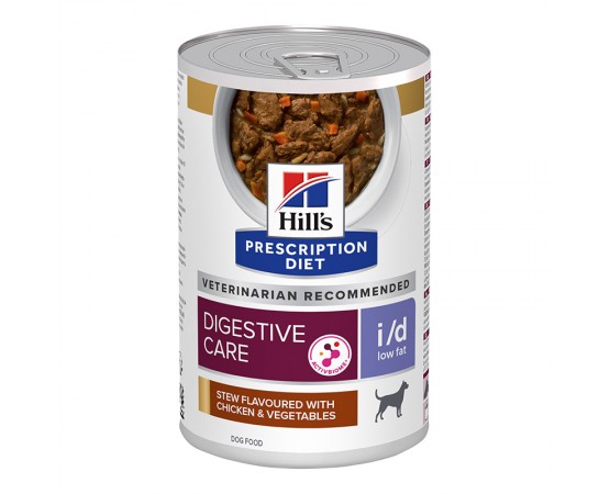 Hill's Prescription Diet Canine i/d Low Fat Ragout mit Huhn- & Gemüsegeschmack 12 x 354 g