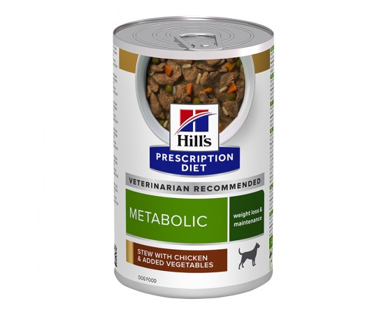 Hill's Prescription Diet Canine Metabolic Ragout mit Huhn & Gemüse 12 x 354 g