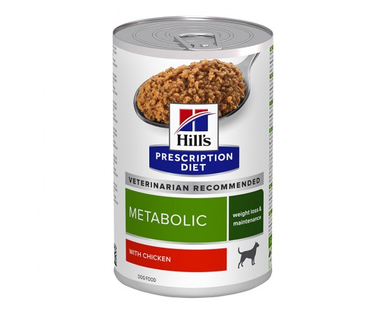 Hill's Prescription Diet Canine Metabolic mit Huhn 12 x 370 g
