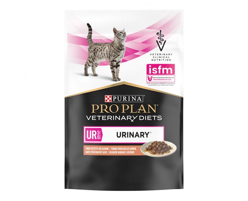 Purina Veterinary Diets Feline UR St/Ox Urinary 10 x 85 g mit Lachs