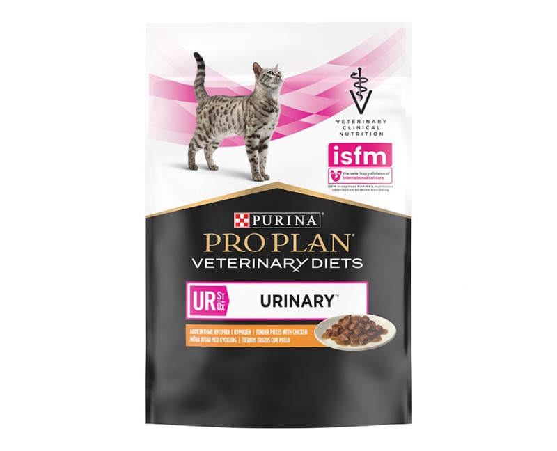 Purina Veterinary Diets Feline UR St/Ox Urinary 10 x 85 g mit Huhn