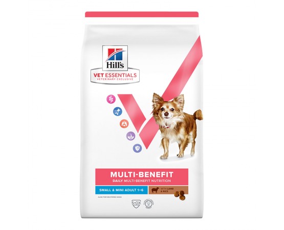 Hill's VetEssentials Canine MULTI-BENEFIT Adult Small & Mini mit Lamm & Reis 2 kg