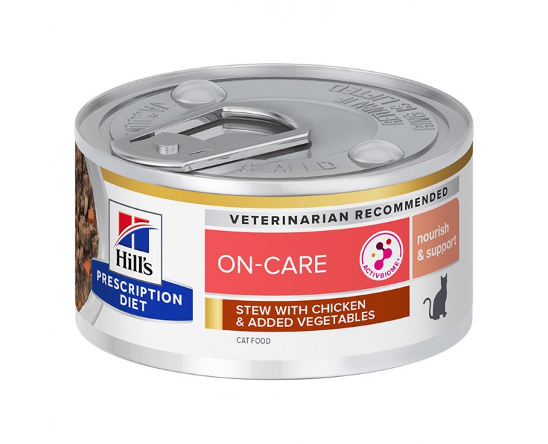 Hill's Prescription Diet Feline ON-CARE Ragout mit Huhn & Gemüse 24 x 82 g