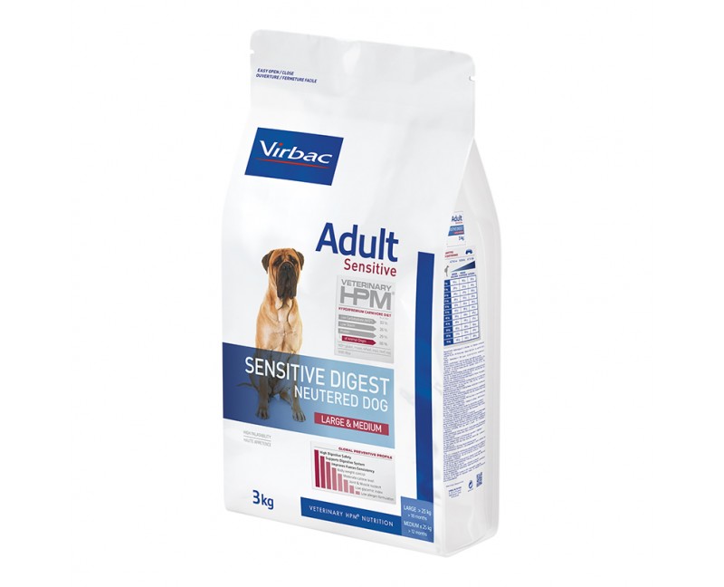 Virbac Veterinary HPM Dog Large & Medium Neutered Adult Sensitive Digest