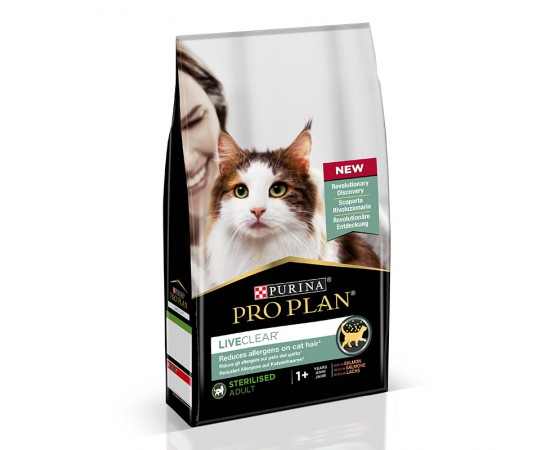 Purina ProPlan Cat LiveClear Sterilised mit Lachs 1.4 kg