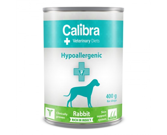 Calibra Dog Hypoallergenic Kaninchen+Insekten 6 x 400 g