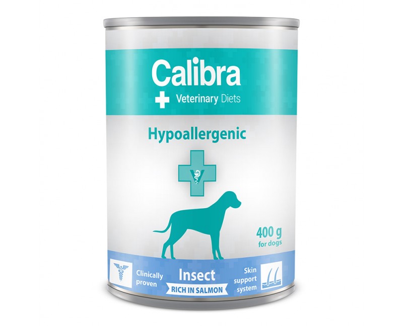 Calibra Dog Hypoallergenic Lachs+Insekten 6 x 400 g