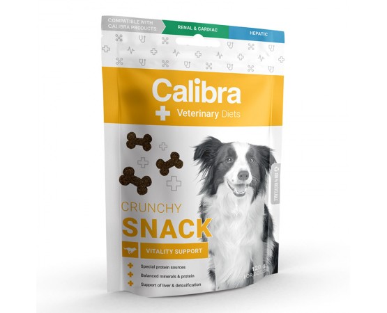 Calibra Dog Crunchy Snack Vitality Support 120g