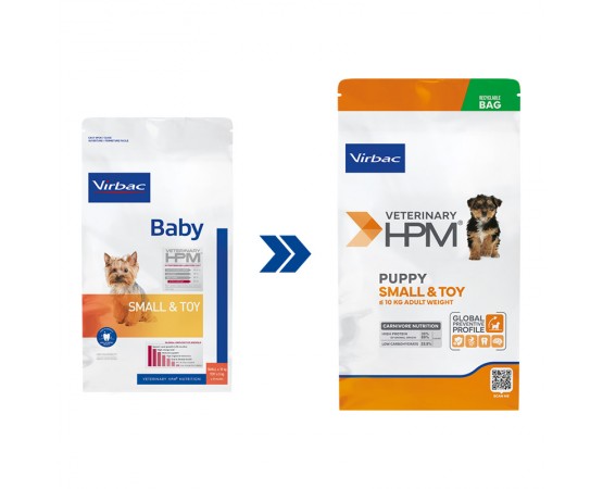 Virbac Veterinary HPM Small & Toy Baby