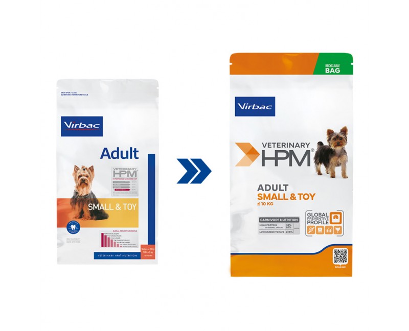 Virbac Veterinary HPM Small & Toy Adult