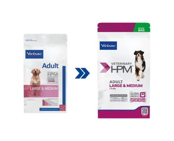 Virbac Veterinary HPM Dog Large & Medium Adult