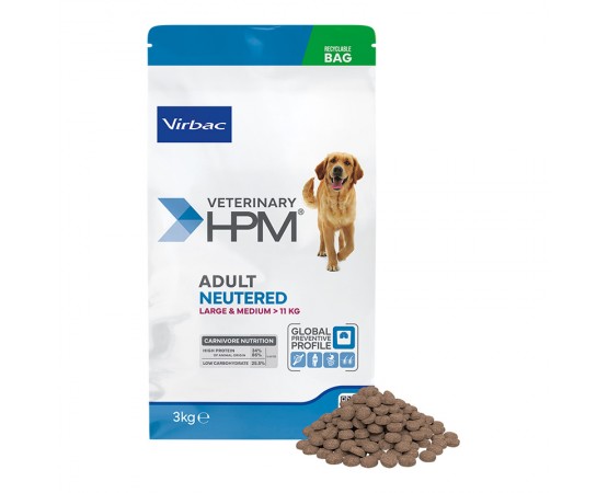 Virbac Veterinary HPM Neutered Dog Large & Medium Adult
