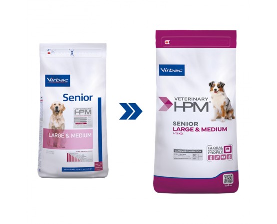 Virbac Veterinary HPM Dog Large & Medium Senior