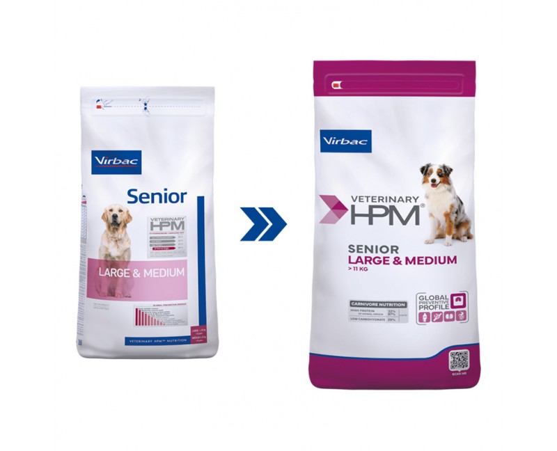 Virbac Veterinary HPM Dog Large & Medium Senior