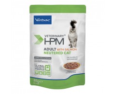 Virbac Veterinary HPM Cat Adult Neutered with Salmon wet