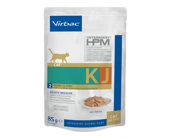 Virbac Veterinary HPM Cat Kidney & Joint KJ2 Mousse
