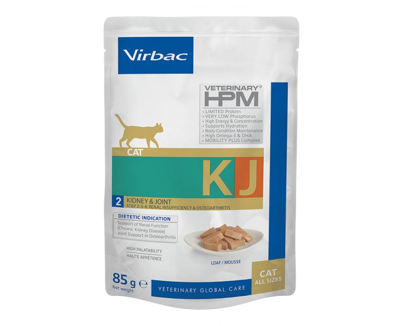 Virbac Veterinary HPM Cat Kidney & Joint KJ2 Mousse