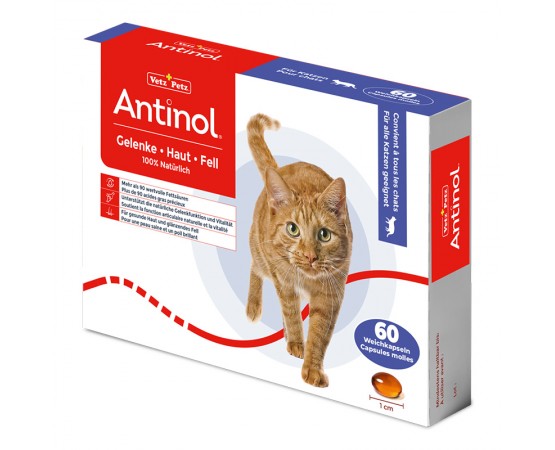 ANTINOL® für Katzen, 60 Weichkapseln
