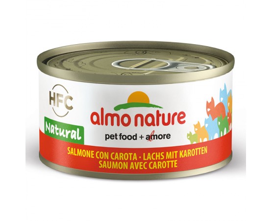Almo HFC Natural - Dose Lachs & Karotten 24 x 70 g