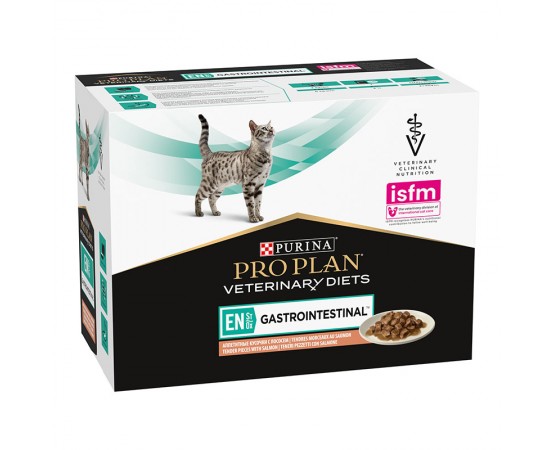 Purina Veterinary Diets Feline EN St/Ox Gastroenteric Lachs 10 x 85 g
